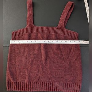 Knit tank top